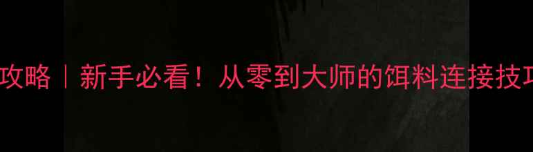 图片 🔥路亚钓组制作全攻略｜新手必看！从零到大师的饵料连接技巧（附图解步骤）1