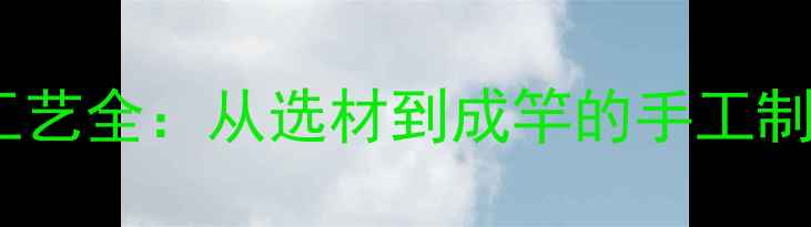 图片 中国竹子鱼竿传统工艺全：从选材到成竿的手工制作教程与垂钓技巧1