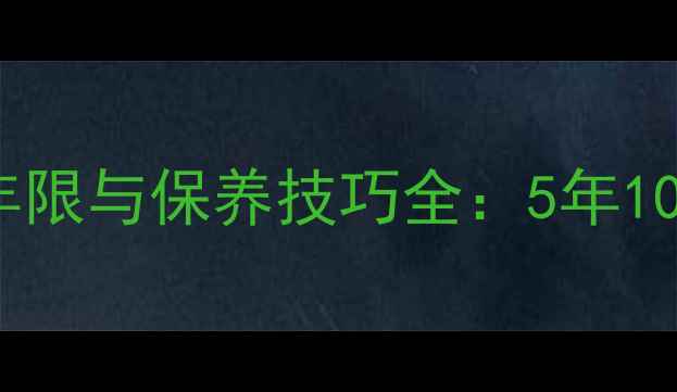 图片 日本中古鱼竿使用年限与保养技巧全：5年10年寿命的垂钓利器1
