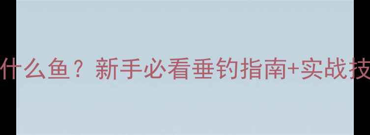 图片 路亚竿UL适合钓什么鱼？新手必看垂钓指南+实战技巧（附鱼种表）