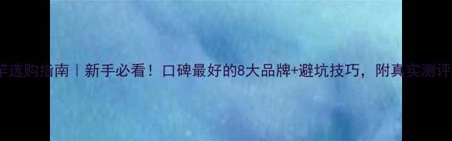 图片 钓鱼竿选购指南｜新手必看！口碑最好的8大品牌+避坑技巧，附真实测评对比1