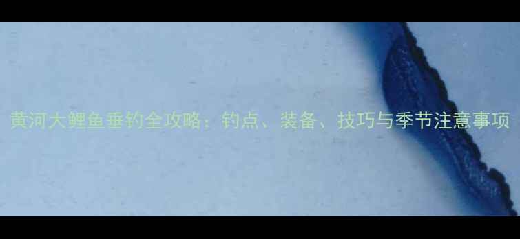 图片 黄河大鲤鱼垂钓全攻略：钓点、装备、技巧与季节注意事项
