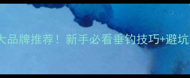 图片 黑坑鱼钩闭眼入的5大品牌推荐！新手必看垂钓技巧+避坑指南（附真实测评）