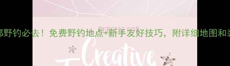 图片 🌊大港东部野钓必去！免费野钓地点+新手友好技巧，附详细地图和装备清单🎣