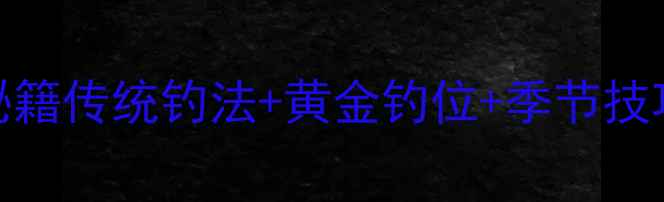 图片 🌊大鲫鱼爆护秘籍传统钓法+黄金钓位+季节技巧，新手必看！