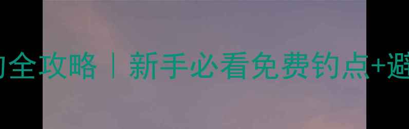 图片 🌊太仓野钓全攻略｜新手必看免费钓点+避坑指南🎣2