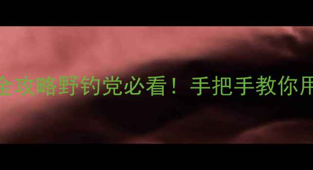 图片 🌟嫩玉米钓鲤鱼全攻略野钓党必看！手把手教你用玉米粒爆护技巧
